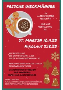 Weckmann Aktion 2023